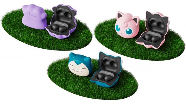 Wrap Your Earbuds In Dittos, Jigglypuffs, And Snorlaxes With Samsung’s New Collab