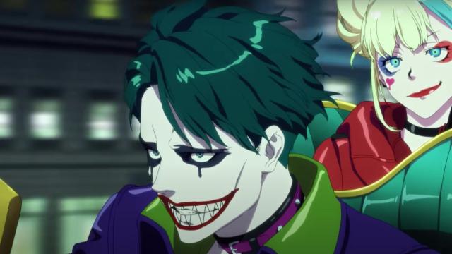 The Joker Looks Wild In The Suicide Squad Anime By Attack On Titan Folks