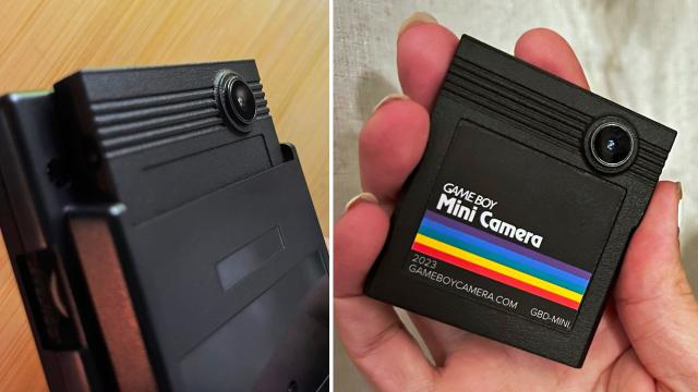 Brilliantly Modded Game Boy Camera Is No Bigger Than A Cartridge