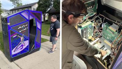Super Rare Arcade Machine Worth Thousands Saved From Dump