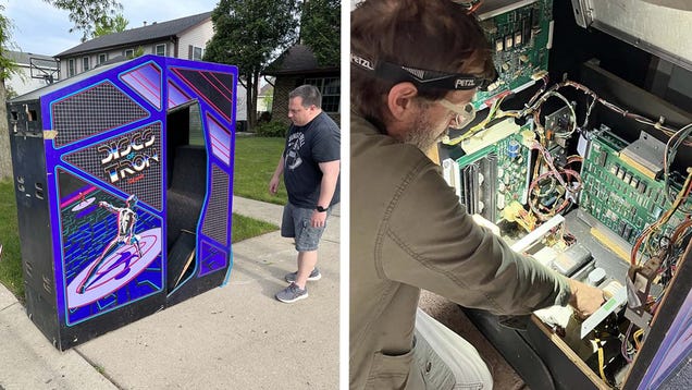 Super Rare Arcade Machine Worth Thousands Saved From Dump