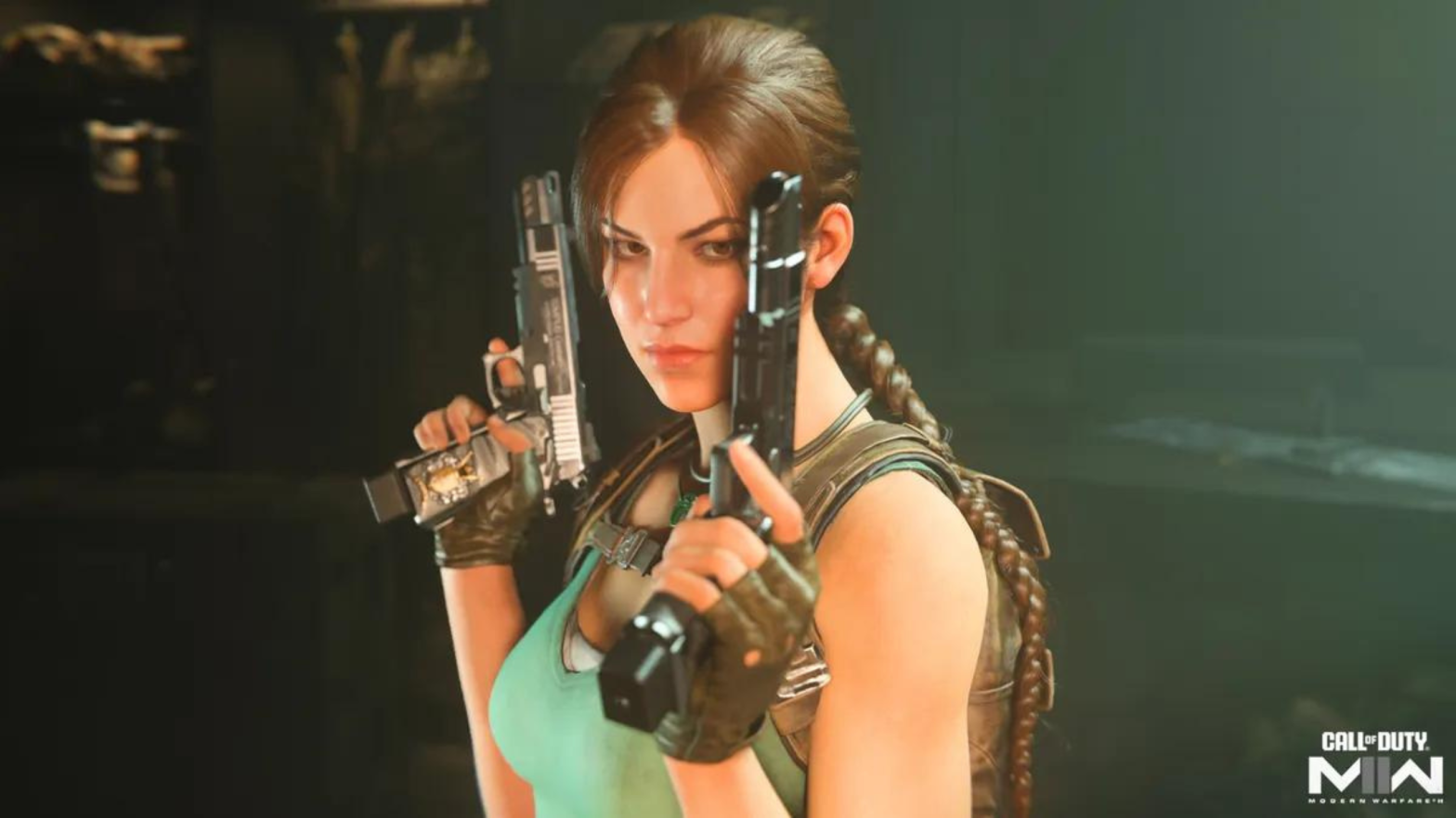 Lara Croft Tomb Raider Call of Duty