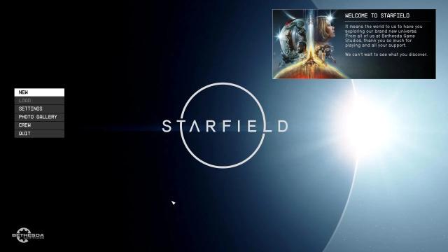 Criticism Of Starfield’s Start Screen Draws Ire From Bethesda’s Head Of Publishing