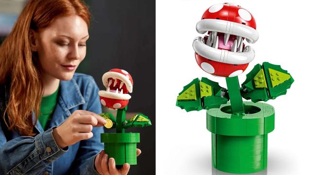 Lego’s Newest Mario Set Is A Fantastic And Affordable Piranha Plant