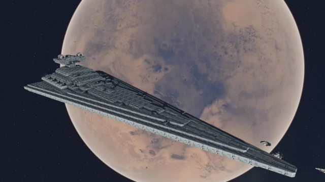 Starfield Player Builds 'Biblically Accurate' Star Destroyer, Drops Game To 15 FPS
