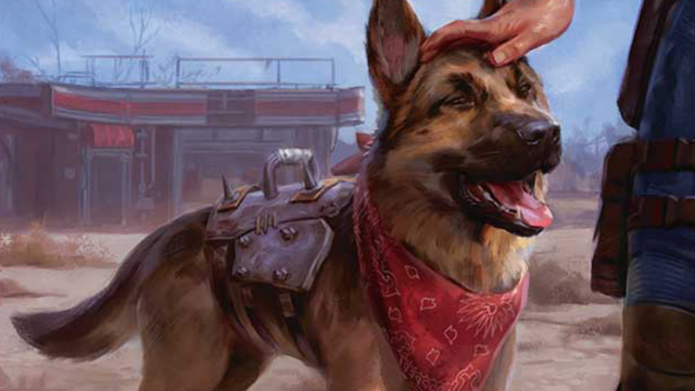 Magic: The Gathering’s Fallout Collaboration Features Dogmeat As A Commander