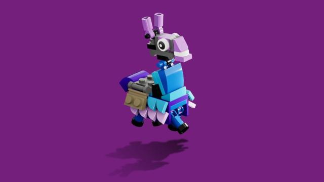 LEGO Teases A Fortnite Crossover With Bricked Up Loot Llama