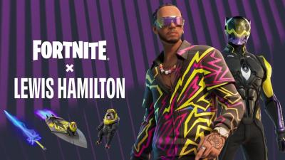 Formula 1 World Champion Lewis Hamilton Is Coming To Fortnite And He’s Bringing His Dog