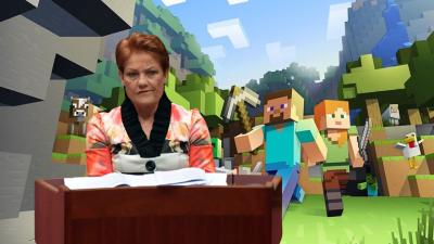 Pauline Hanson’s Latest TikTok Is All About Minecraft (Oh No)