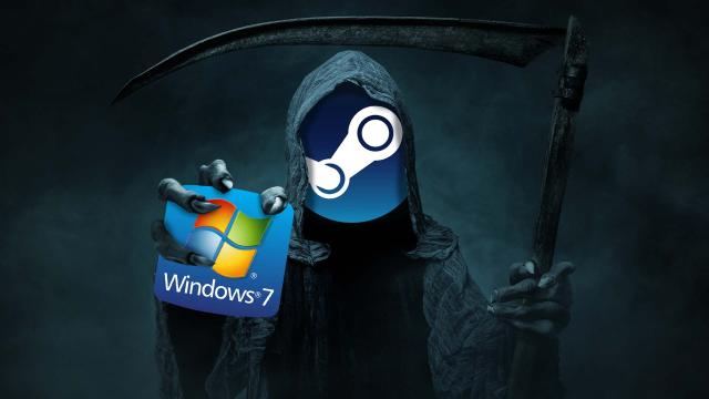Death Comes For Us All: Steam No Longer Supports Windows 7