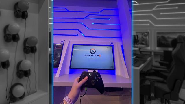 I Played Overwatch Comp In An Airport Gamer Lounge