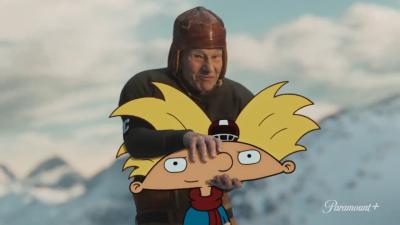 Patrick Stewart Uses Hey Arnold Star As A Football In New Super Bowl Ad