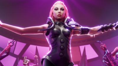 Lady Gaga Fortnite Festival Includes Chromatica-Inspired Skins And A Damn Keytar