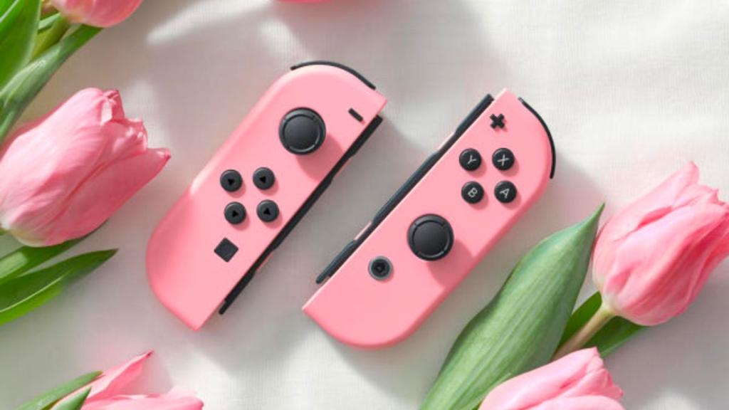 Princess Peach: Showtime! Nintendo Switch Pink Joy-Cons