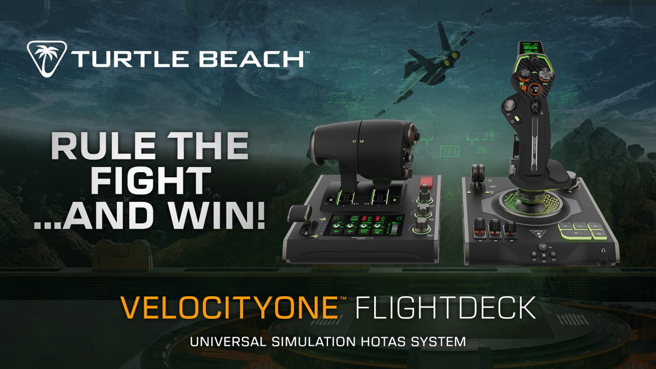 WIN A Turtle Beach VelocityOne Flightdeck And Take To The Skies