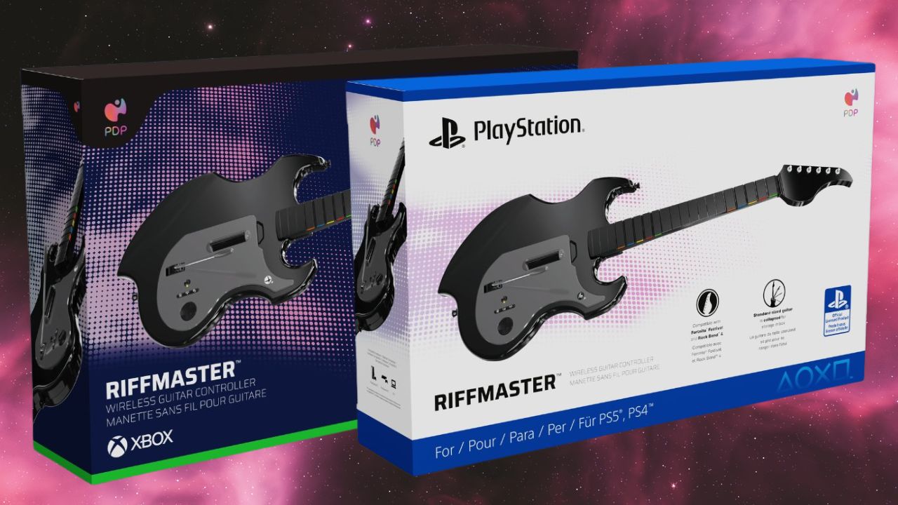 Rock Band and Guitar Hero Switch Enabled Wireless Guitars for PS3
