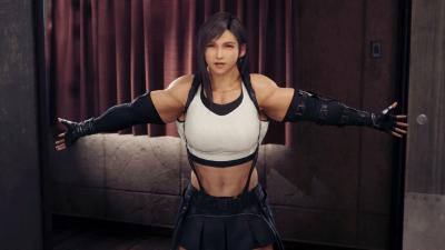 Hilarious FF7 Mod Transforms Aerith, Tifa, And Yuffie Into Muscle Mommies
