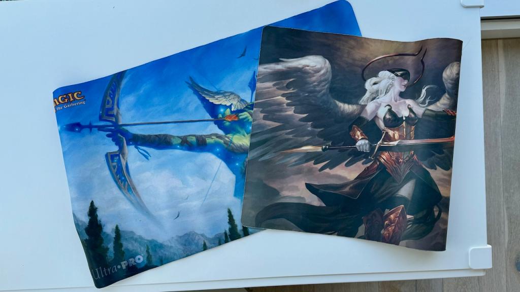 Trading card game playmat