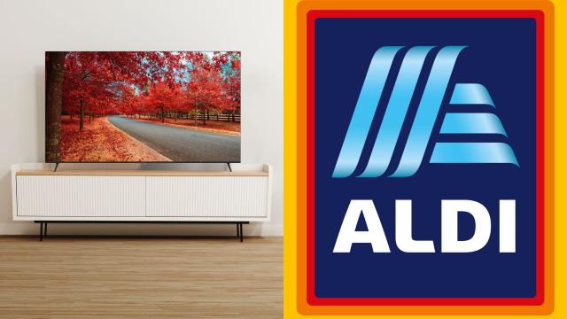 Aldi’s Selling A Giant TV For Dirt Cheap This Weekend