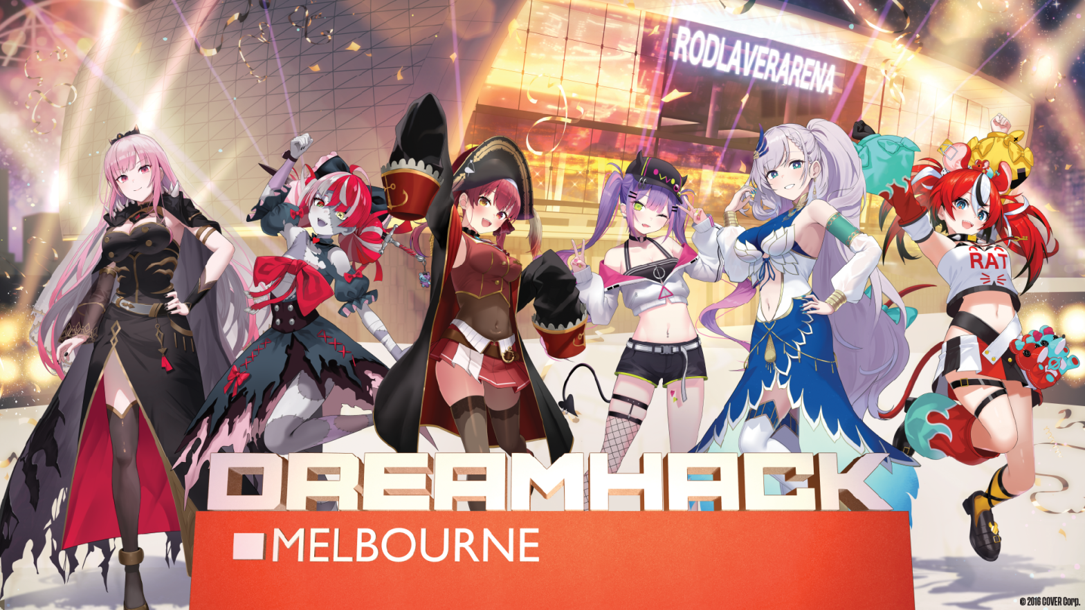 hololive production DreamHack Melbourne