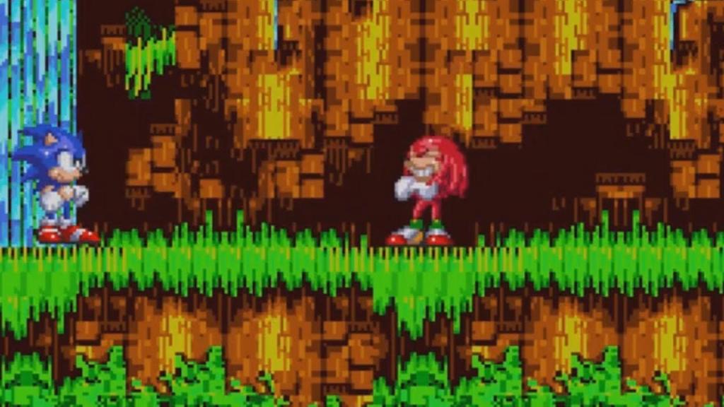 Sonic The Hedgehog and Knuckles Sega game 