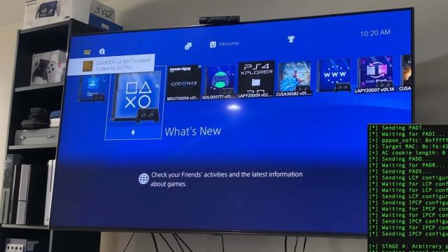 People Are Using TVs To Jailbreak Their PS4s