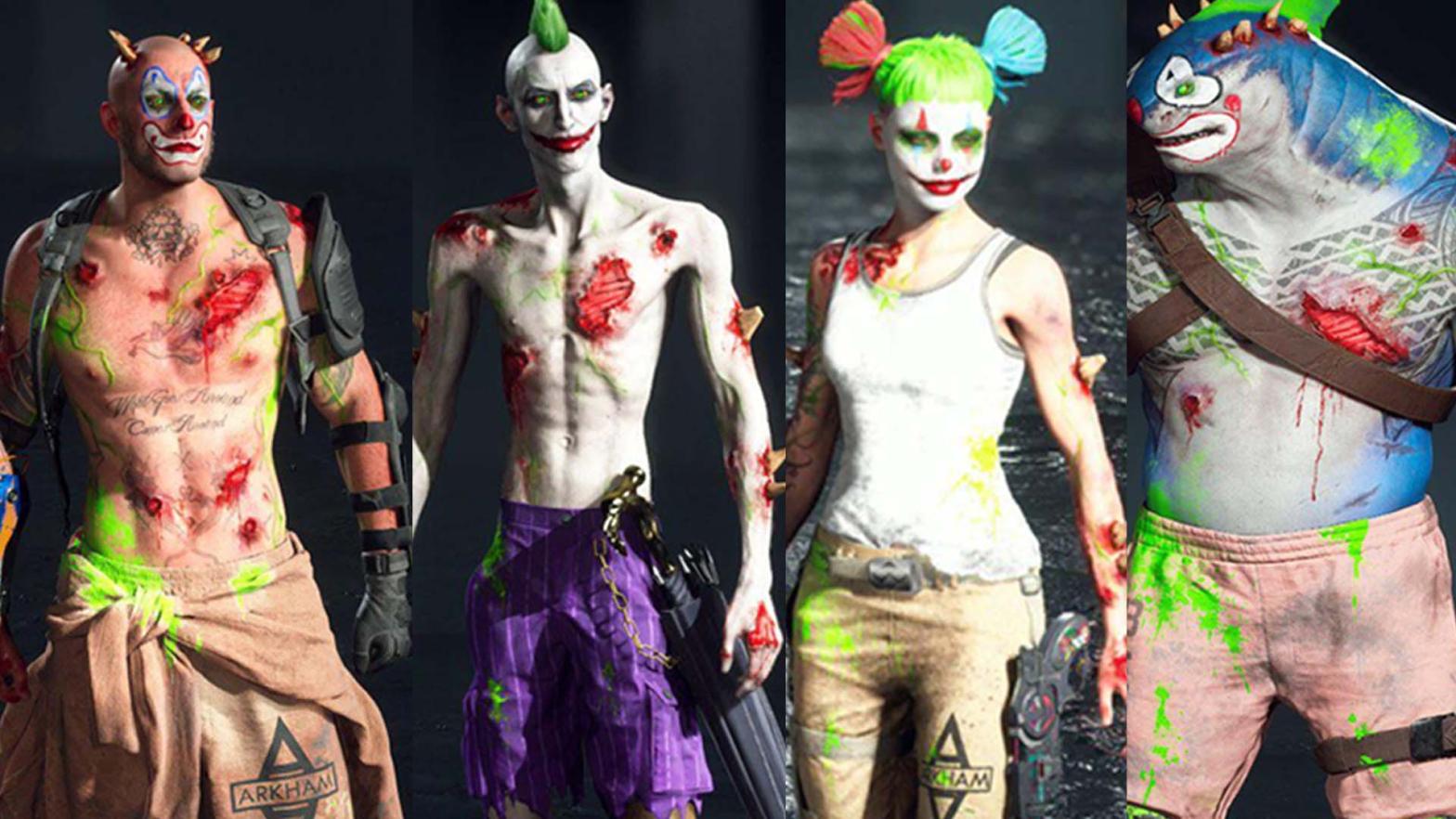 Suicide Squad’s Remaining Players Rewarded With Ugly Arkham Skins
