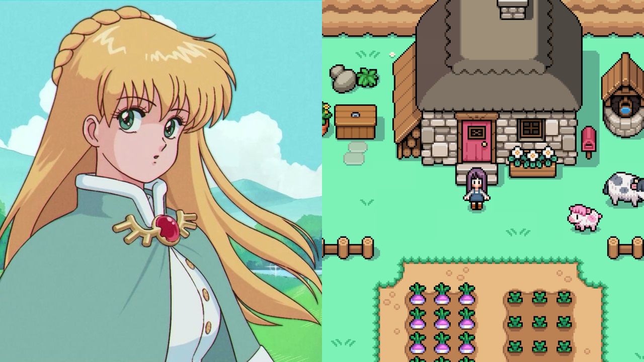 This 90s Anime-Inspired Farming Sim Is Like Stardew Valley Meets Sailor Moon
