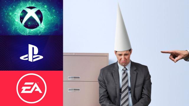 PlayStation, Xbox, And Now EA Spend Entire Week Passing Dunce Hat Around