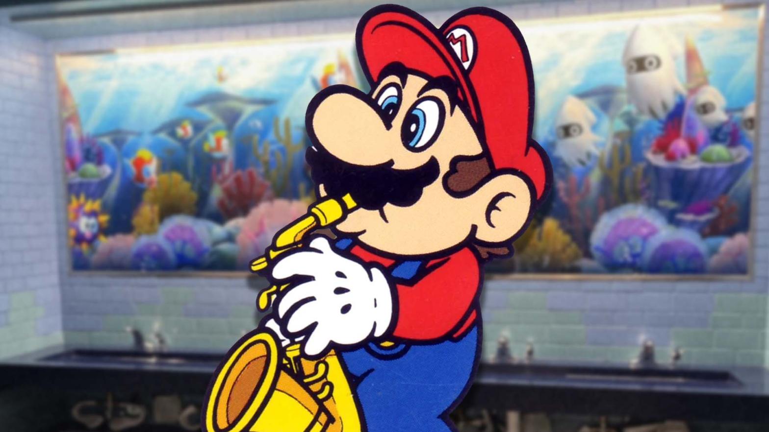 Wow, Even Super Nintendo World’s Bathrooms Have Great Music
