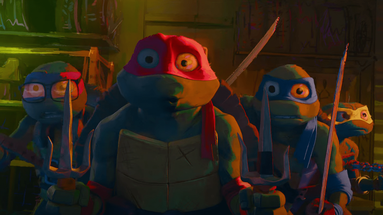 New Teenage Mutant Ninja Turtles Animated Movie Looks